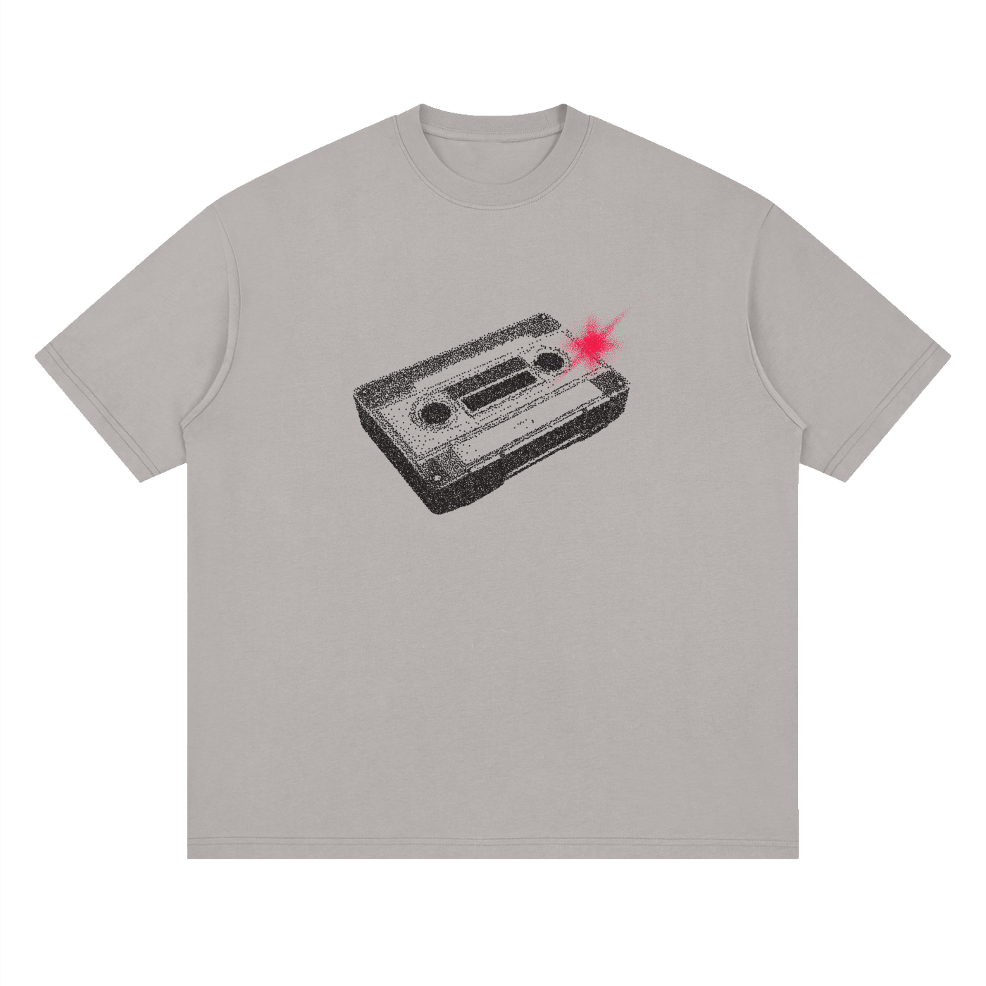 Streetwear Loose Drop Shoulder T-Shirt, Y2K T shirt, Graphic T
