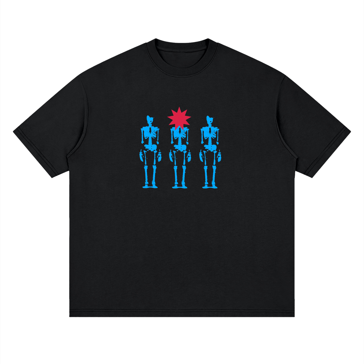 Streetwear Loose Drop Shoulder T-Shirt, Graphic Tee,