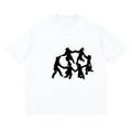 Streetwear Loose Drop Shoulder T-Shirt, Street Style Graphic T shirt