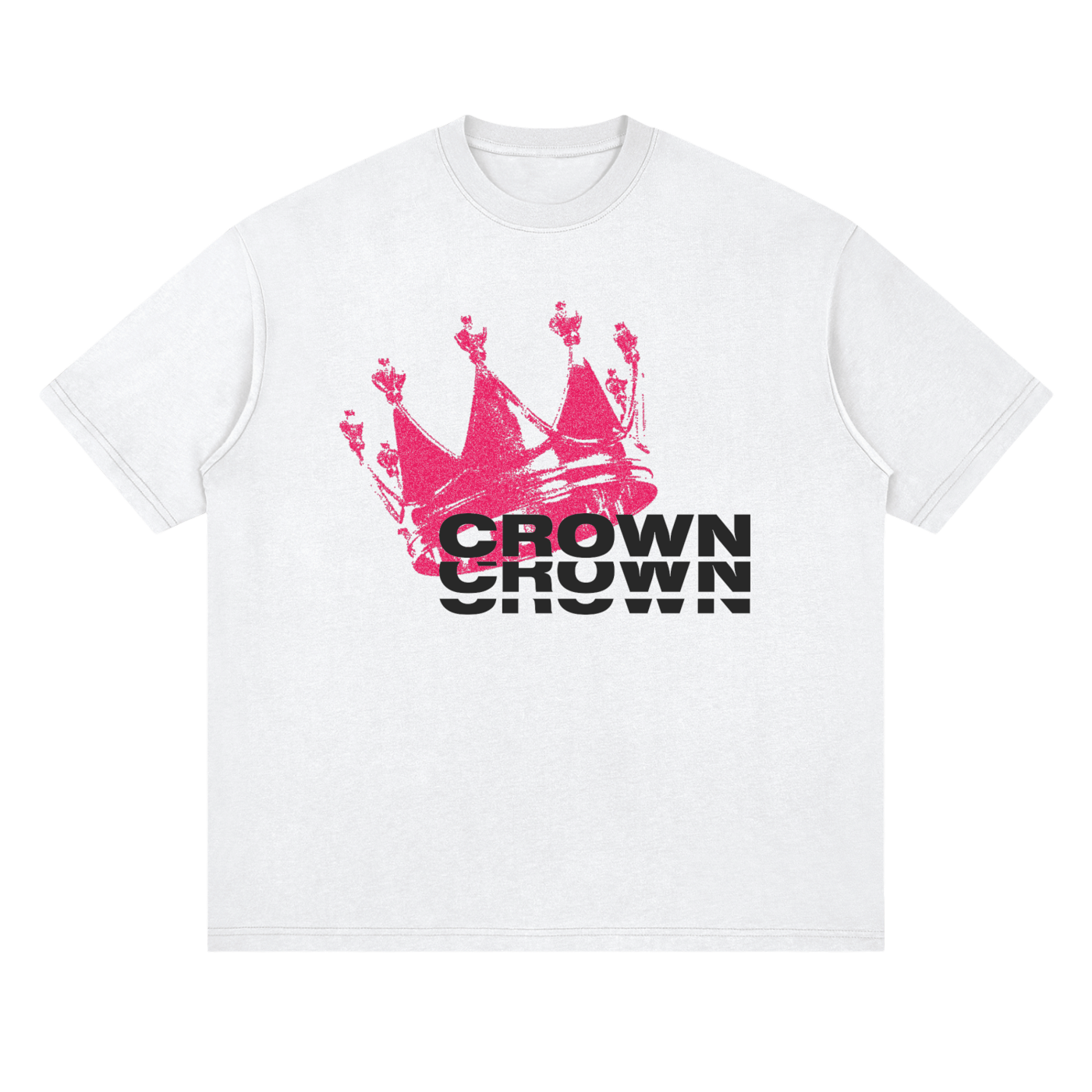 LIBRASTUDIO- Crown Graphic Tee