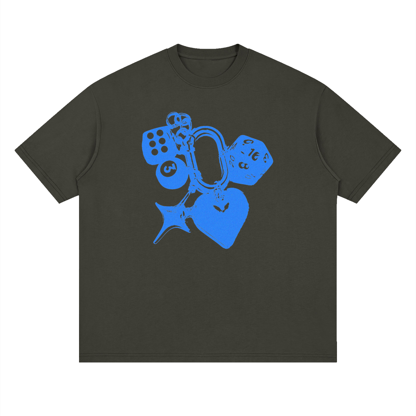 Streetwear Loose Drop Shoulder T-Shirt, Street Style T shirt, Y2K