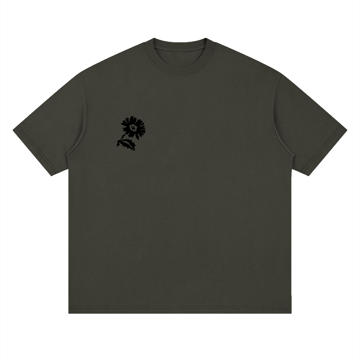Streetwear Loose Drop Shoulder T-Shirt, Street Style Graphic T shirt
