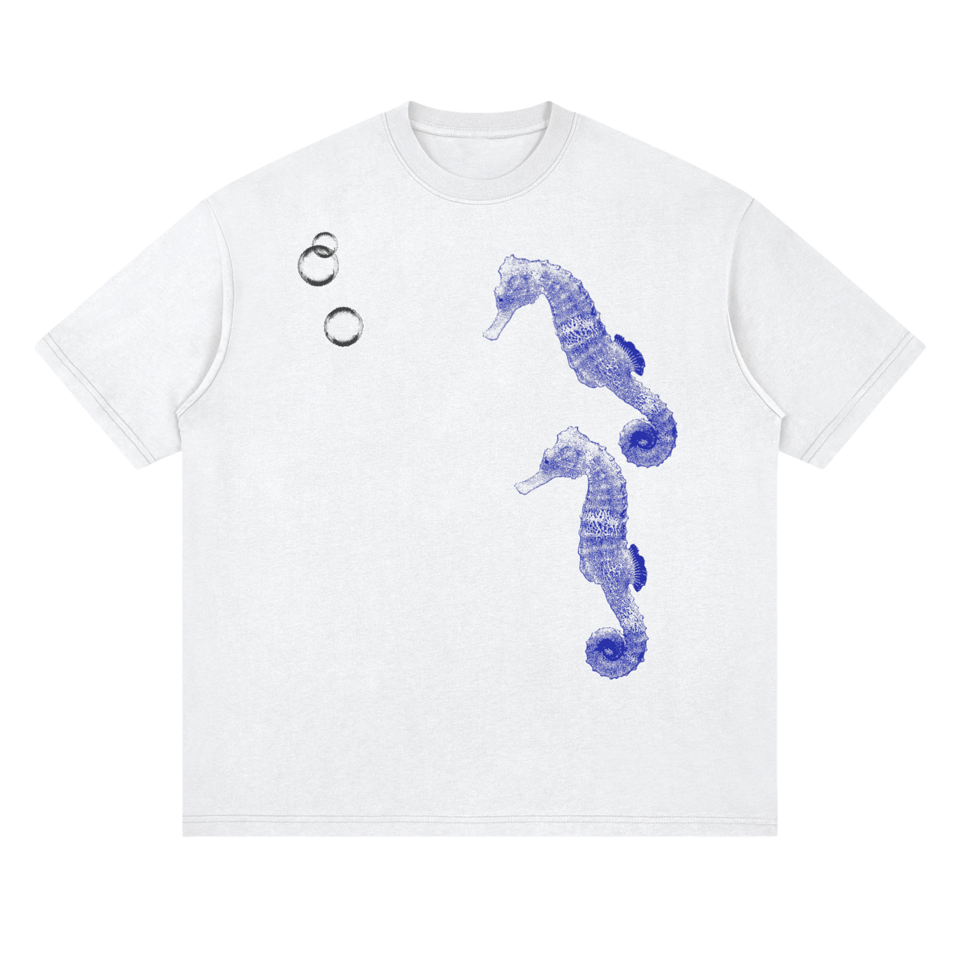 LIBRASTUDIO- Sea Horse Graphic Tee