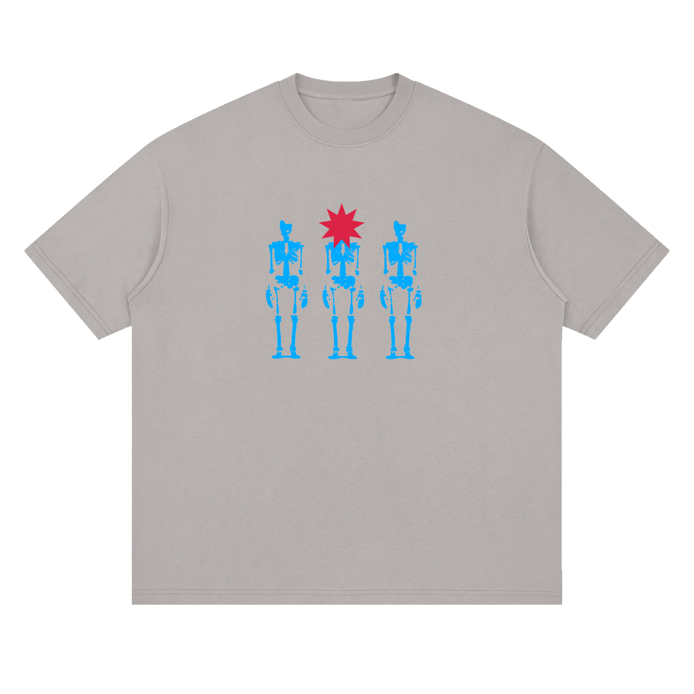 Streetwear Loose Drop Shoulder T-Shirt, Graphic Tee,