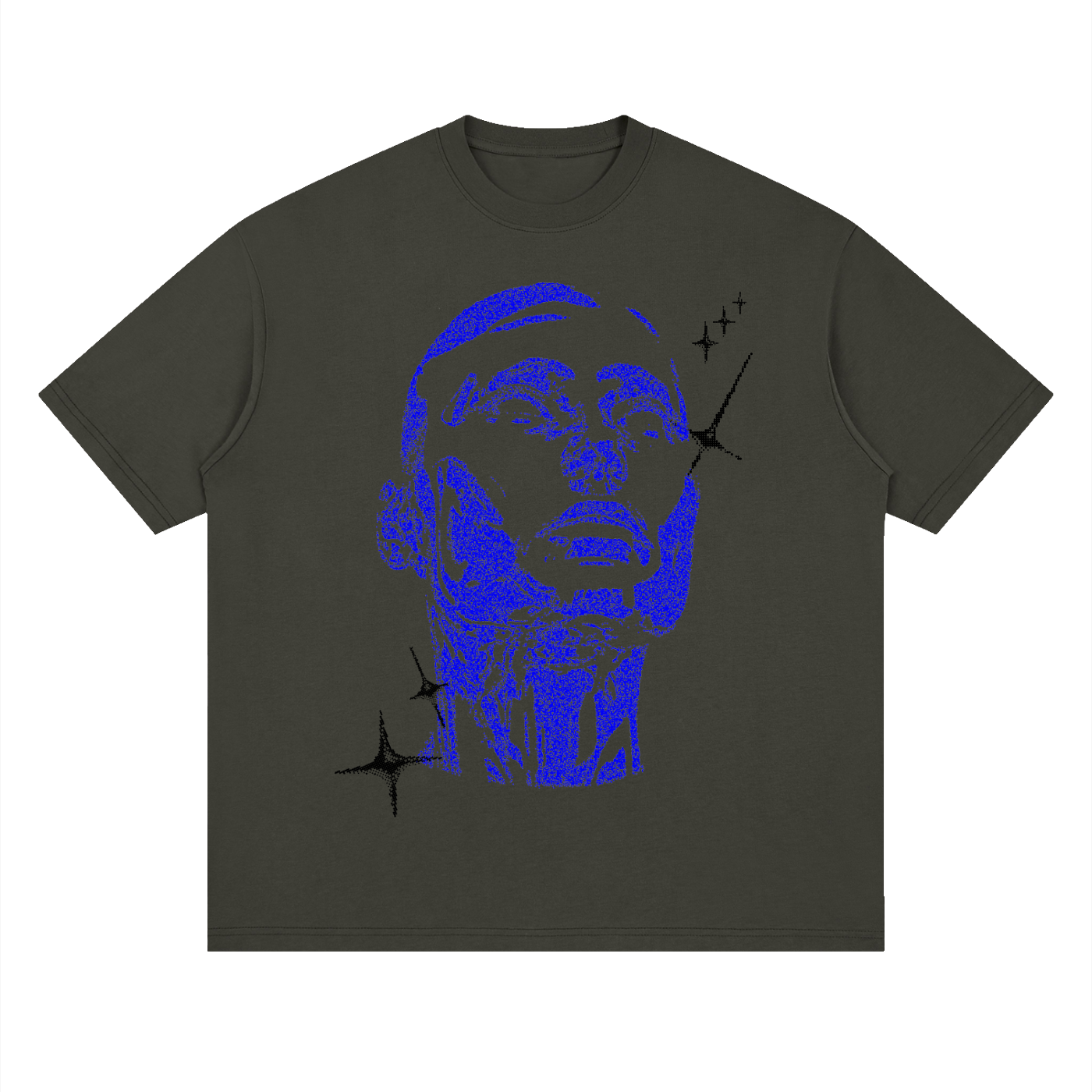 Streetwear Loose Drop Shoulder T-Shirt, Y2K fashion, Street style, futuristic