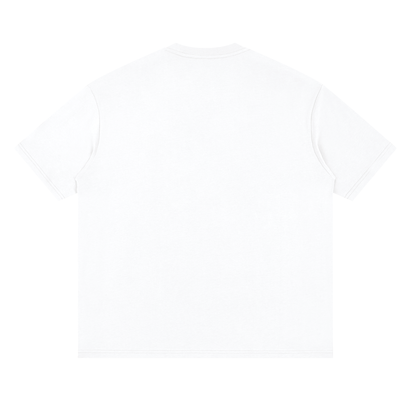 Streetwear Loose Drop Shoulder T-Shirt, Blueberry, Graphic T shirt