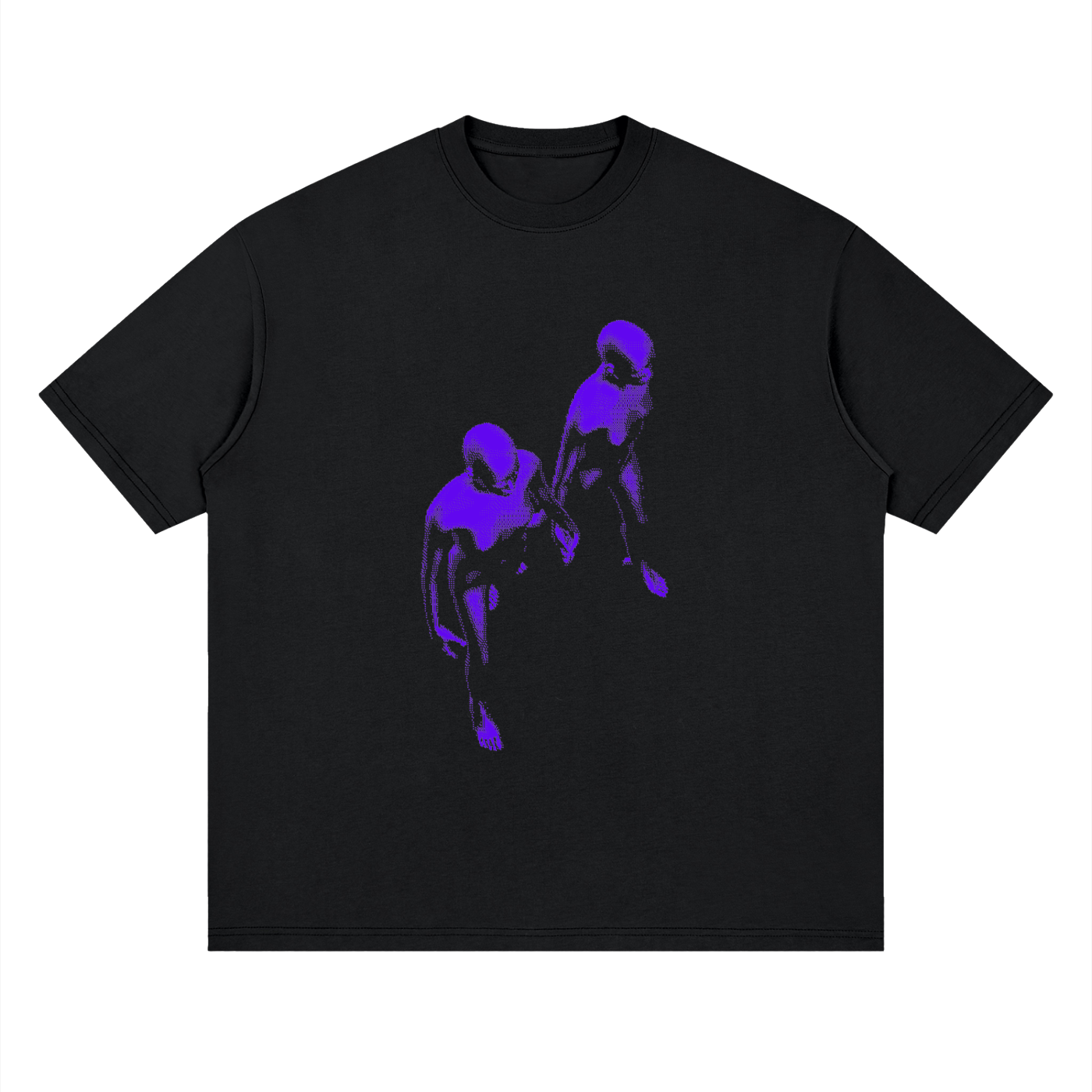 Streetwear Loose Drop Shoulder T-Shirt, Y2K T shirt, Graphic T