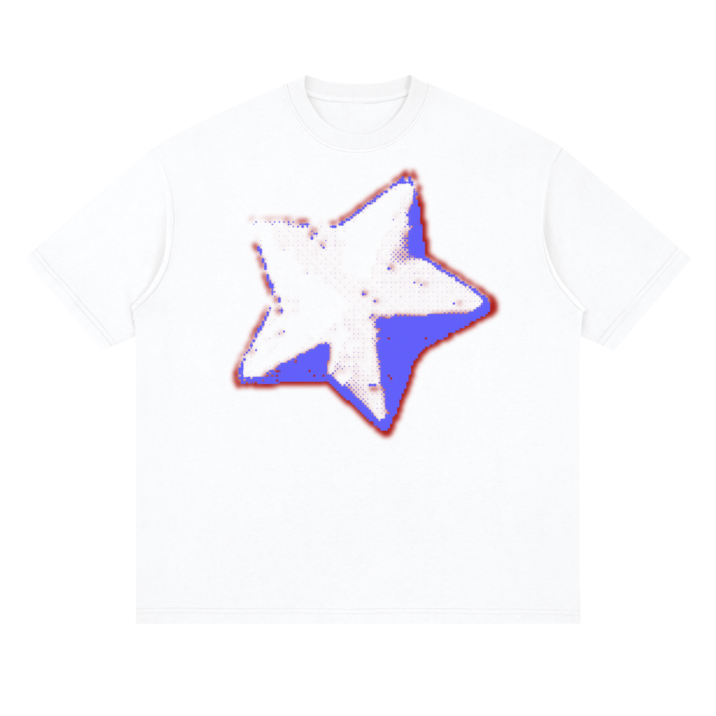 Streetwear Loose Drop Shoulder T-Shirt, Y2K, vintage, Street style