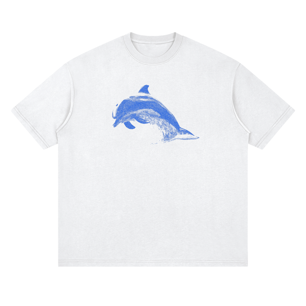 LIBRASTUDIO- Dolphin Graphic Tee
