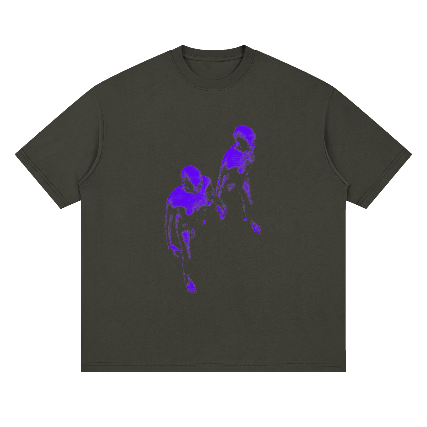 Streetwear Loose Drop Shoulder T-Shirt, Y2K T shirt, Graphic T