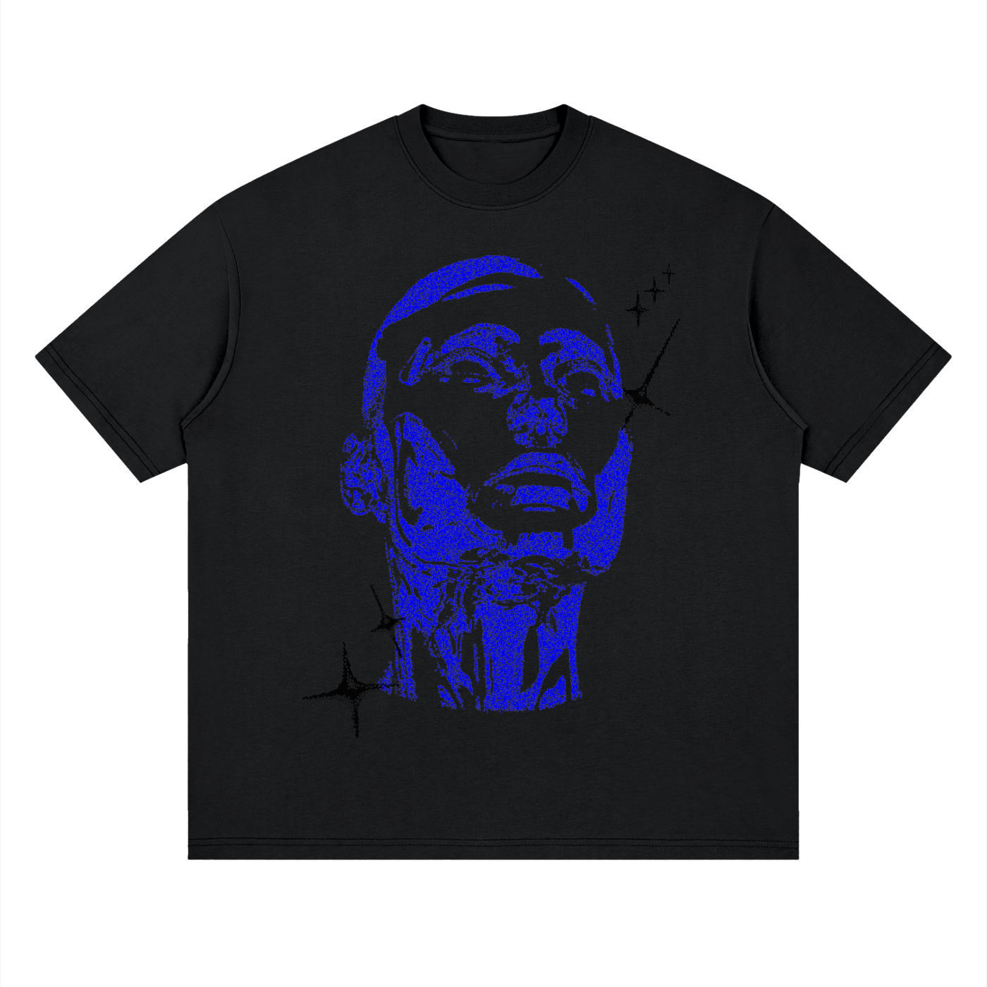 Streetwear Loose Drop Shoulder T-Shirt, Y2K fashion, Street style, futuristic