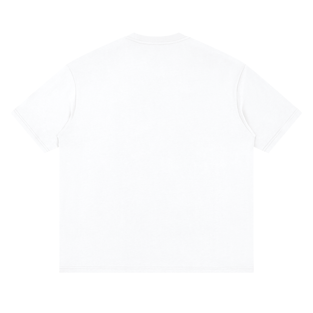 Streetwear Loose Drop Shoulder T-Shirt, Y2K Orbital Eye T shirt