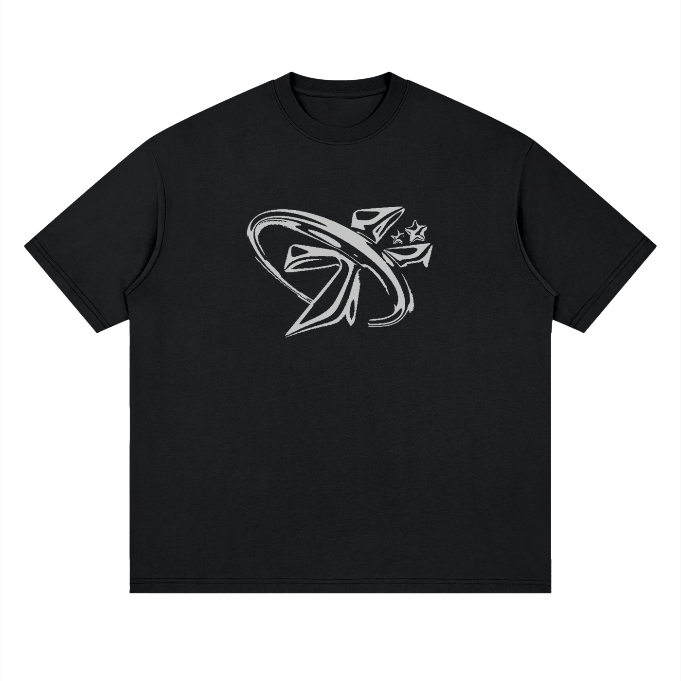 Streetwear Loose Drop Shoulder T-Shirt, Y2K, vintage, Street style