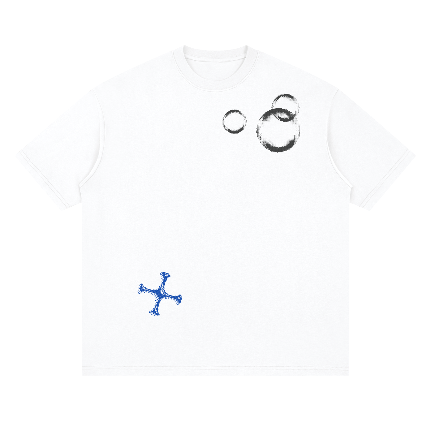 Streetwear Loose Drop Shoulder T-Shirt, Y2K, vintage, Street style