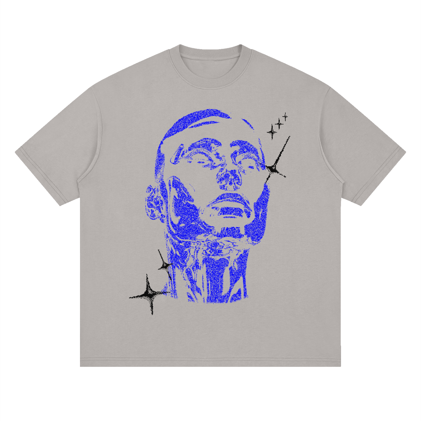 Streetwear Loose Drop Shoulder T-Shirt, Y2K fashion, Street style, futuristic