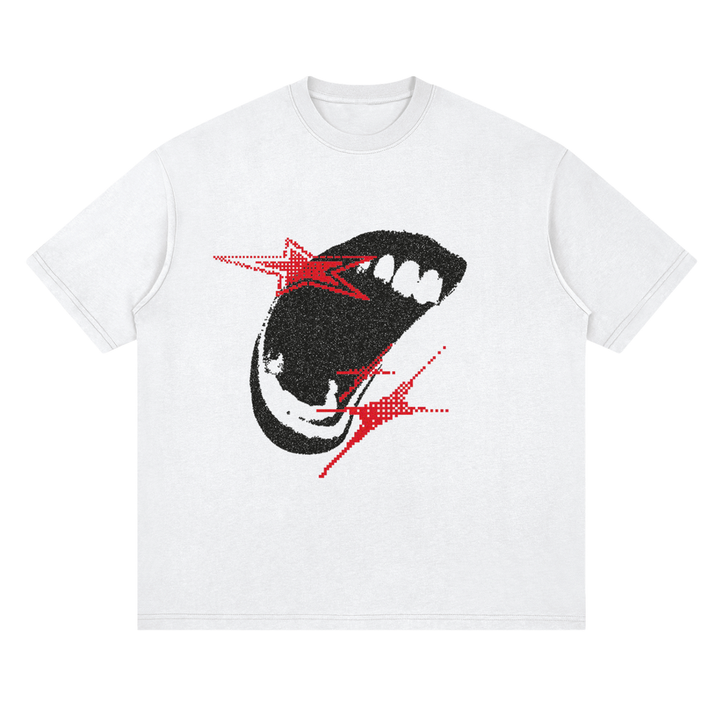 LIBRASTUDIO- Mouth Graphic Tee #2