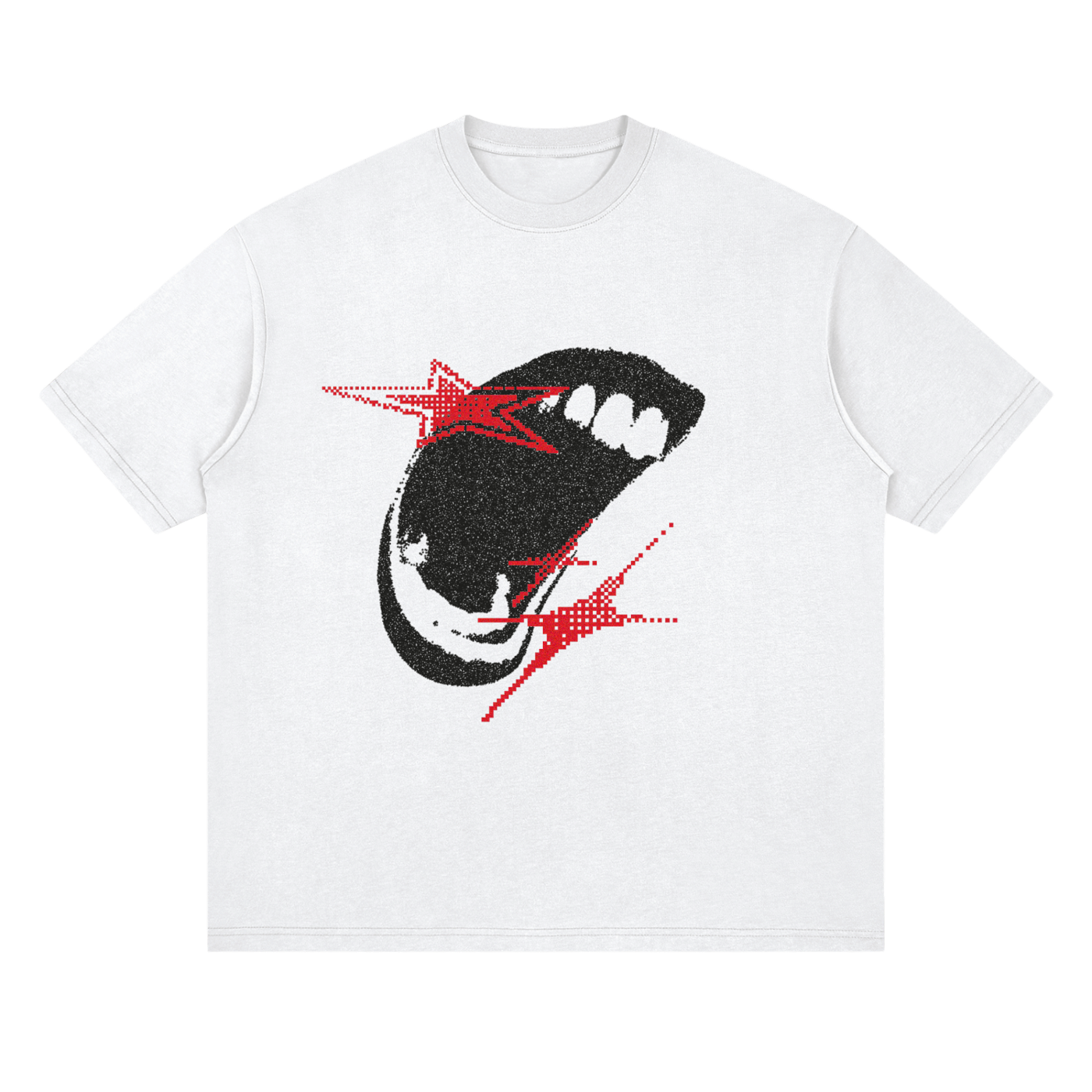 LIBRASTUDIO- Mouth Graphic Tee #2