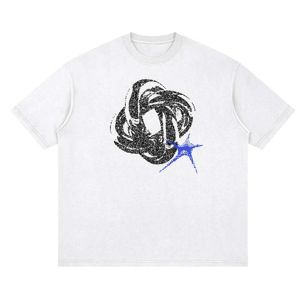 LIBRASTUDIO- Cross Ring Graphic Tee